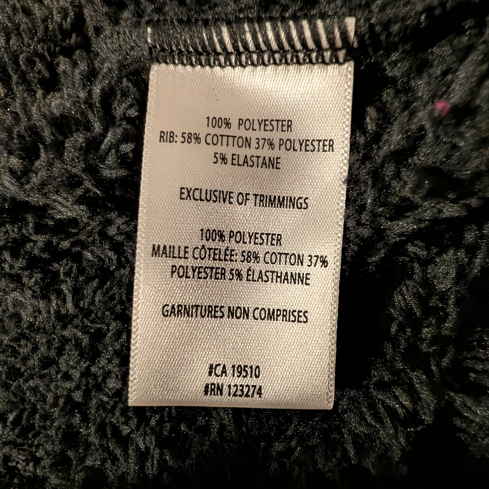 NWT Lole Ladies Black Textured Plush Sweater Top, Ladies Size Large, - Picture 8 of 13